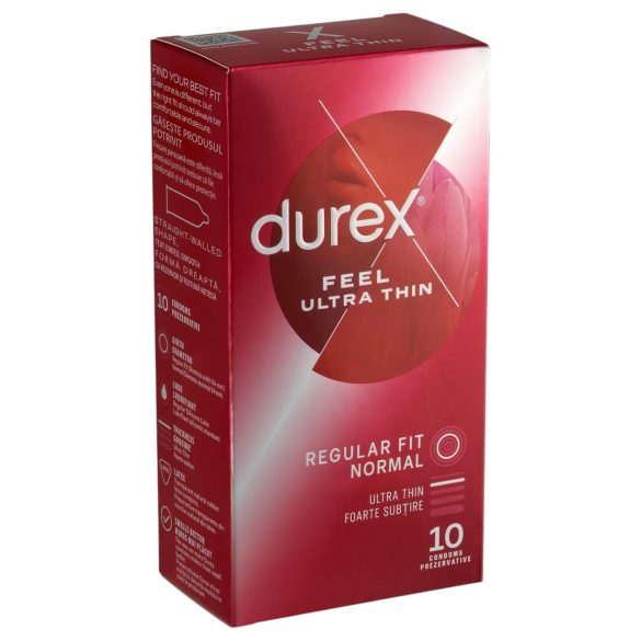 Durex Feel Ultra Thin - ултра тънки и реалистични презервативи (10 бр.)