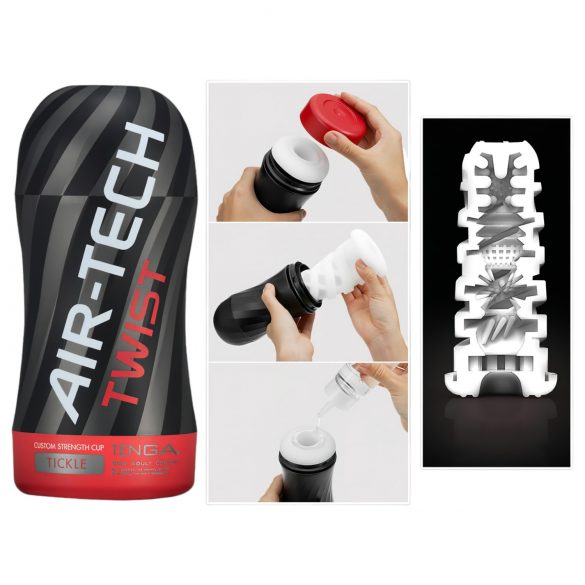 TENGA Air Tech Twist Tickle - мастурбатор за удоволствие