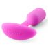 b-vibe Snug Plug 1 - анален плъг с тежест (55г) - розов