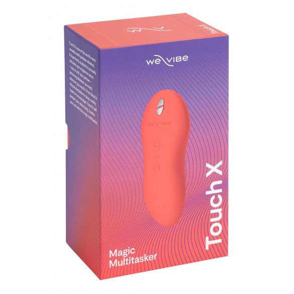 We-Vibe Touch X - водоустойчив клиторен вибратор, акумулаторен (корал)