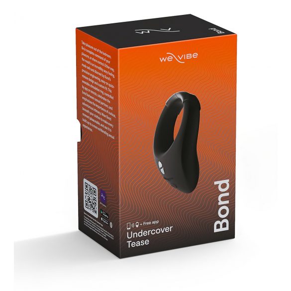 We-Vibe Bond - Смарт вибриращ пръстен за пенис (черен)