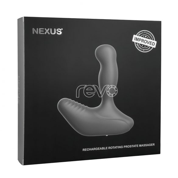 Nexus Revo - ново поколение въртящ се простатен масажор (черен)