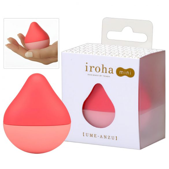 TENGA Iroha mini - мини вибратор за клитор (коралово-праскова)