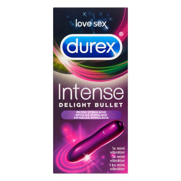 Durex Intense Delight Bullet - мини вибратор (лилав)