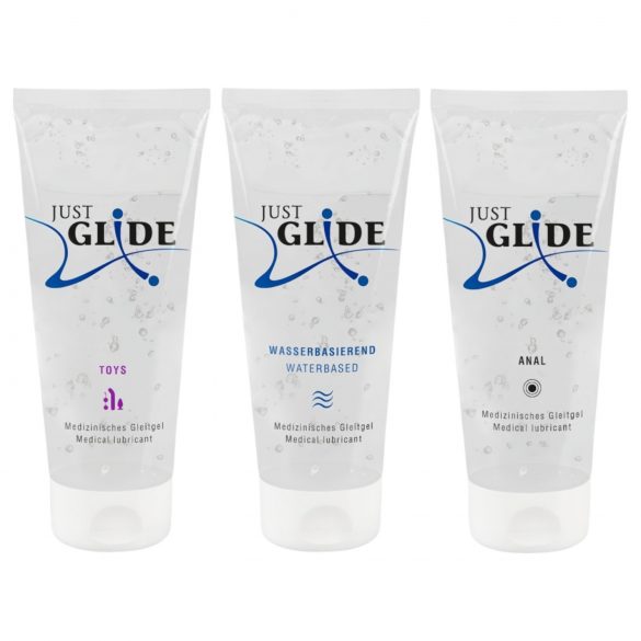 Комплект лубриканти Just Glide (3x200ml)