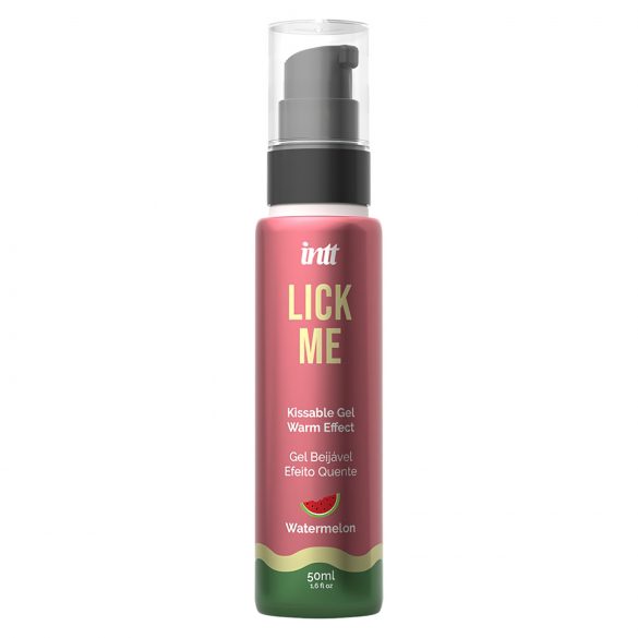 Intt Lick Me - затоплящ лубрикант гел - диня (50ml)