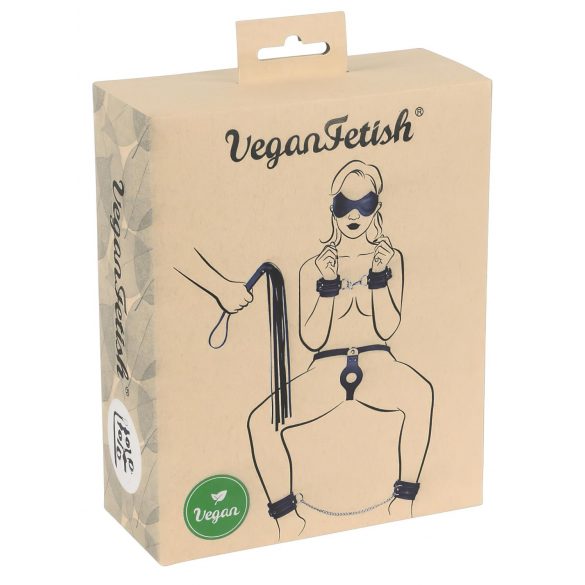 Vegan Fetish - комплект за връзване (7 части) - черен