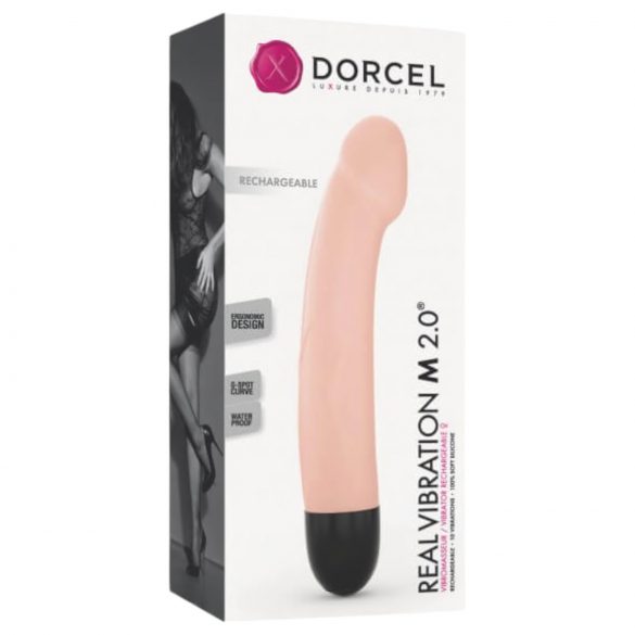 Dorcel Real Vibration M 2.0 - реалистичен акумулаторен вибратор