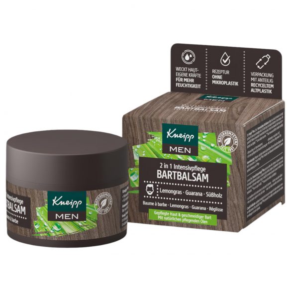 Kneipp MEN - 2в1 Интензивен балсам за брада (50ml)