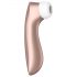 Satisfyer Pro 2+ акумулаторен клиторен стимулатор (кафяв)