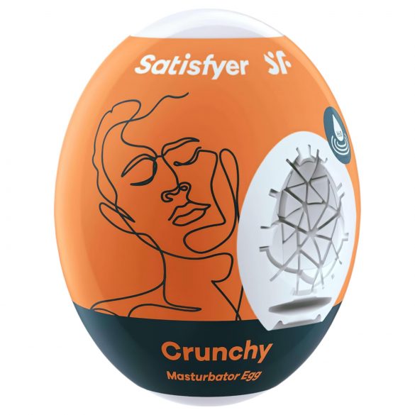 Satisfyer Egg Crunchy: мастурбационно яйце (1 бр.)