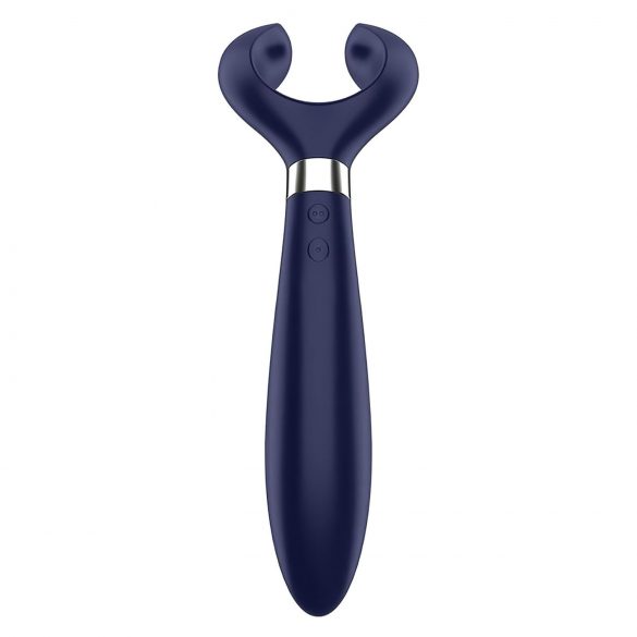 Satisfyer Endless Fun - вибратор за двама, презареждаем, водоустойчив (син)