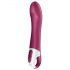 Satisfyer Big Heat - акумулаторен G-точков вибратор със загряване (червен)