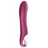 Satisfyer Big Heat - акумулаторен G-точков вибратор със загряване (червен)