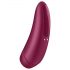 Satisfyer Curvy 1+ - умен въздушен клитор стимулатор (червен)