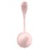 Satisfyer Ribbed Petal - безжично вибриращо яйце (розово)