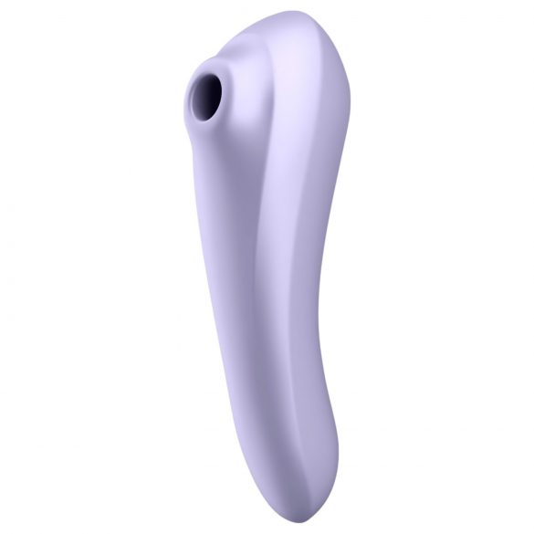 Satisfyer Dual Pleasure - умен въздушен 2в1 вибратор (лилав)