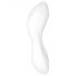 Satisfyer Curvy Trinity 5+ - умен 2в1 вибратор (бял)