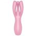 Satisfyer Threesome 3 - клиторен вибратор с батерия (розов)