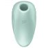 Satisfyer Pearl Diver - акумулаторен клит. стимулатор, ментов цвят