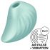 Satisfyer Pearl Diver - акумулаторен клит. стимулатор, ментов цвят