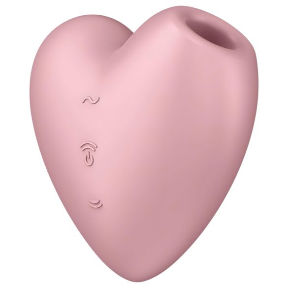 Satisfyer Cutie Heart - Еротичен клиторен стимулатор (розов)