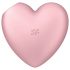 Satisfyer Cutie Heart - Еротичен клиторен стимулатор (розов)