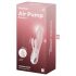 Satisfyer Air Pump Bunny 3 - надуваем вибратор (розов)