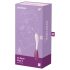 Satisfyer G-Spot Flex 3 - акумулаторен G-точков вибратор (розов-червен)