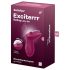 Satisfyer Exciterrr - въртящ се клиторен вибратор с перли (червен)