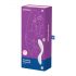 Satisfyer Ррроллинг - акумулаторен G-точков вибратор с движещи се топчета (бял)