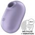 Satisfyer Pro To Go 2 - акумулаторен клитор стимулатор (лилав)