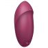 Satisfyer Tap & Climax 1 - 2в1 вибратор и клитор стимулатор (червен)