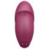 Satisfyer Tap & Climax 1 - 2в1 вибратор и клитор стимулатор (червен)