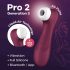 Satisfyer Pro 2 Gen3 - интелигентен стимулатор на клитора (червен)