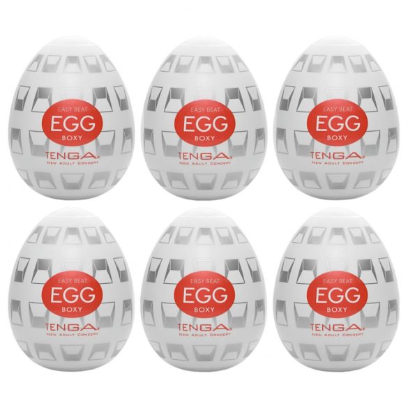 TENGA Egg Boxy - Мастурбационно яйце (6 бр.)