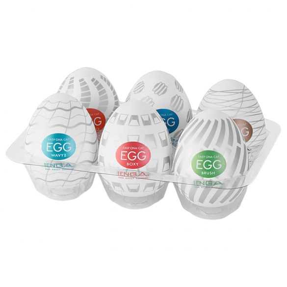 TENGA Egg - нов стандарт: мастурбационно яйце (6 броя)