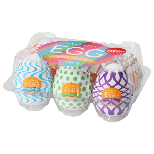 TENGA Egg Wonder - комплект 6 яйца за удоволствие