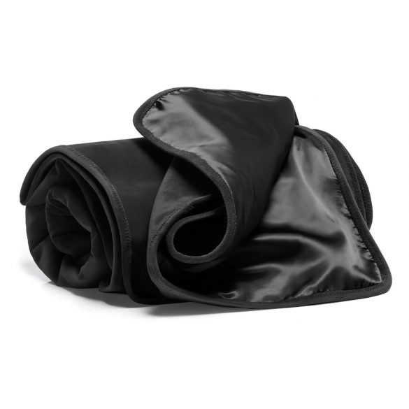 Liberator Fascinator Throw - микрофибър одеяло за страсти (черно)