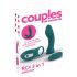 Couples Choice - 3в1 многофункционален вибратор (тюркоаз)