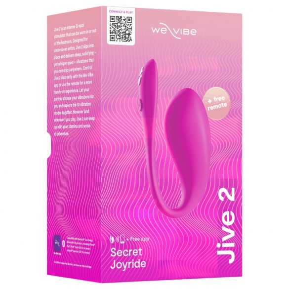 We-Vibe Jive 2 - интелигентно виброяйце в розово