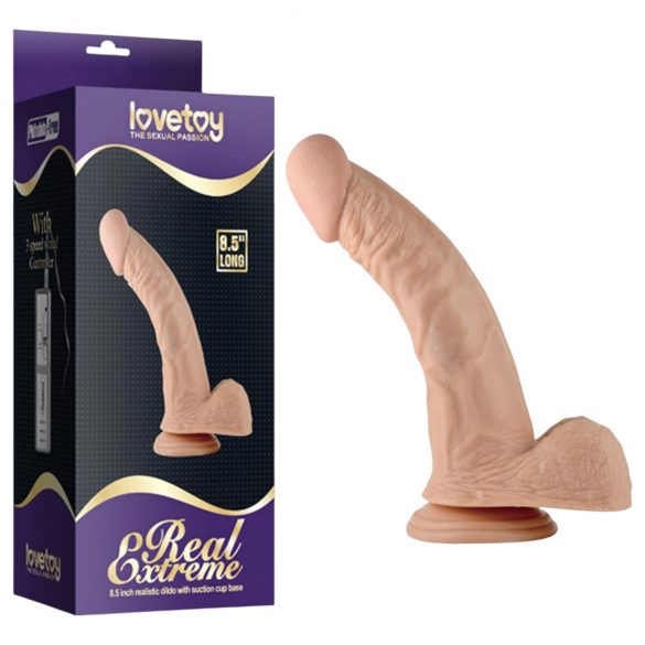 Lovetoy Real Extreme - G-точков вибратор - 21см (естествен)