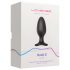 LOVENSE Hush 2 L - акумулаторен анален вибратор (57mm) - черен