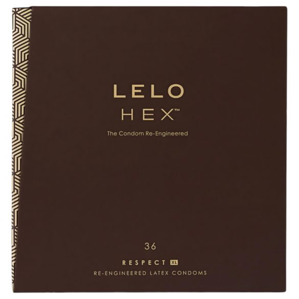 LELO Hex Respect XL - луксозни презервативи (36 бр.)