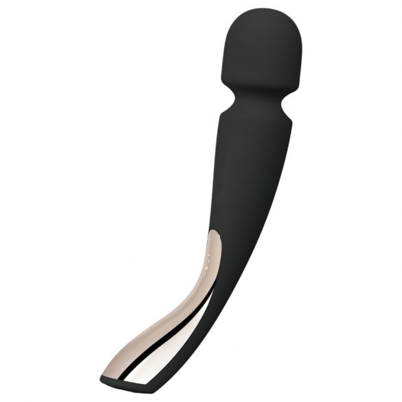 LELO Smart Wand 2 - Среден масажен вибратор с акумулатор (черен)