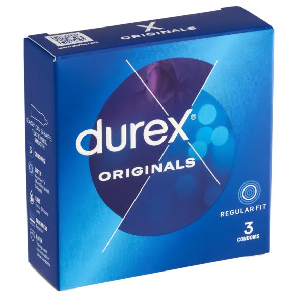 Durex Originals Classic - презервативи (3 бр.)