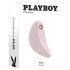 Playboy Palm - водоустойчив клиторен вибратор 2в1 (розов)