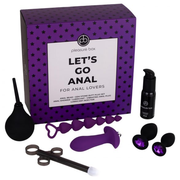 Pleasure Box Let's Go Anal - комплект от 7 части за анално удоволствие