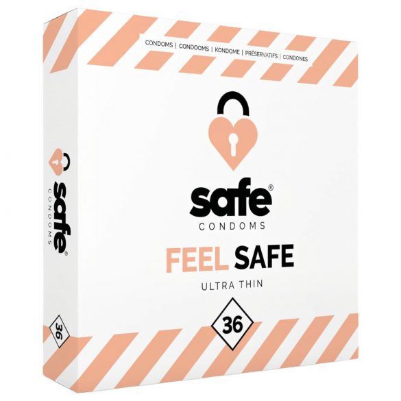 SAFE Feel Safe - тънки презервативи (36 бр.)