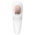 Satisfyer Pro 4 за двойки - акумулаторен вибратор (бял)